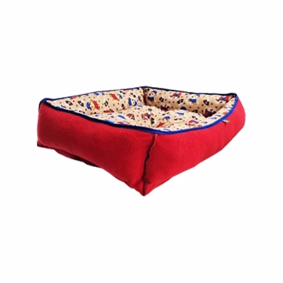 Cama Clásica Large Roja y Beige con Perritos Paw Patrol - Imagen 3