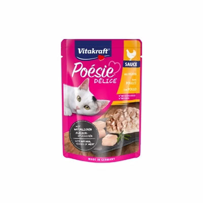 Vitakraft Cat Pouch Poésie Délice GF Pollo 85g