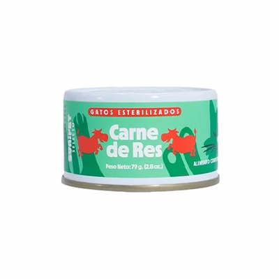 SUNIPET Selecto Cat Lata Esterilizados Vacuno 79g